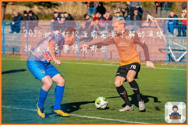 2026世界杯投注前需要了解的滚球投注注意事项有哪些